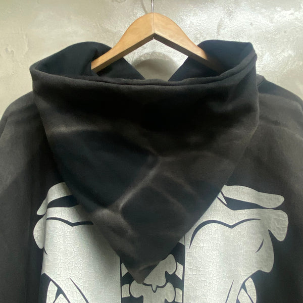 SKELETON HOODIE SUN FADED  / LOCALS ONLY