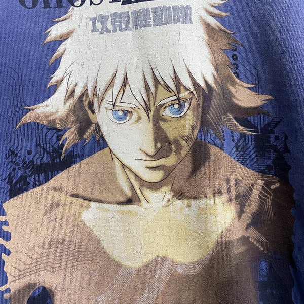 SAINT Mxxxxxx x GHOST IN THE SHELL CREW NECK SWEAT SHIRTS ' GST IN THE S ' -COLLABORATION-/ Saint Michael