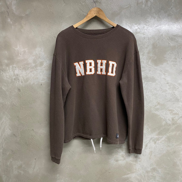 [ USED ] NEIGHBORHOOD SWEAT SHIRT ‘ NBHD LOGO ’ / USED STREET
