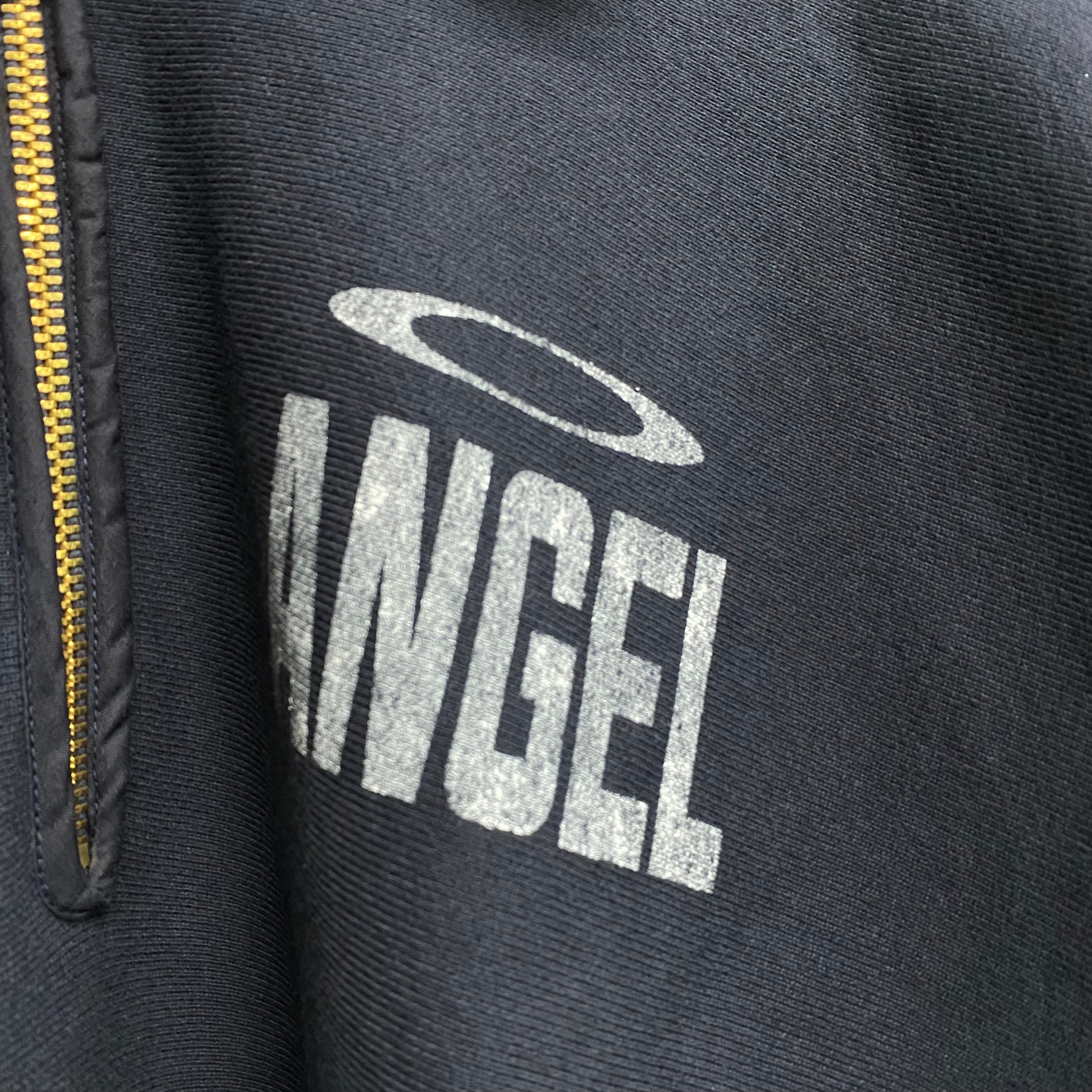 ANGEL HALF ZIP SWEAT SHIRT  / LOCALS ONLY