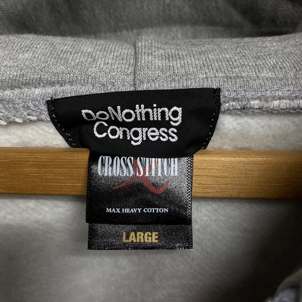 Do Nothing Congress ZIP UP HOODIE " Tokyo Praha " / Do Nothing Congress