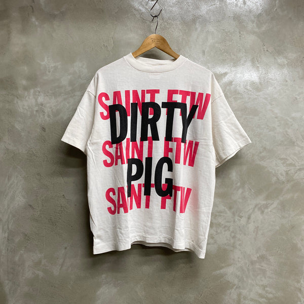 SAINT Mxxxxxx SHORT SLEEVE T-SHIRT ' DIRTY PIG ' / Saint Michael