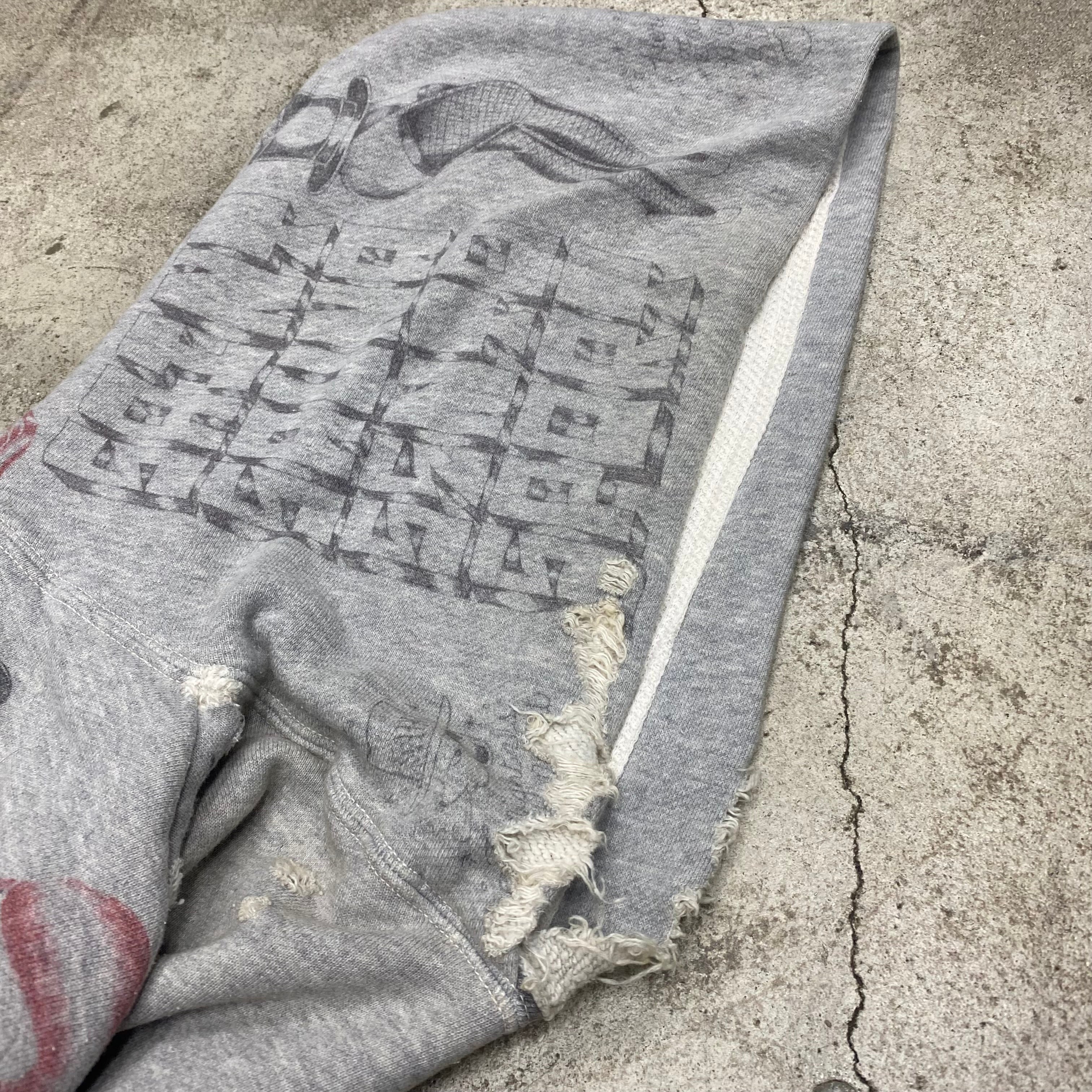 SAINT Mxxxxxx × Alexis Ross HOODIE ' DRAWING ' - COLLABORATION - / Saint Michael