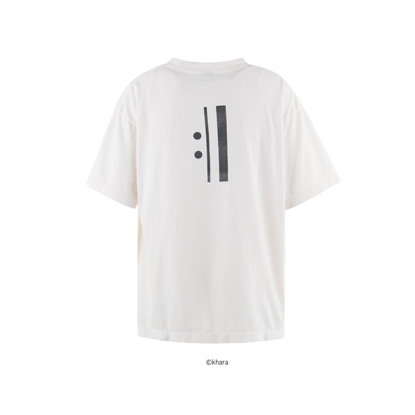 SAINT Mxxxxxx x EVANGELION x GEEKS RULE SHORT SLEEVE T-SHIRT ' WHITE ' -COLLABORATION- / Saint Michael