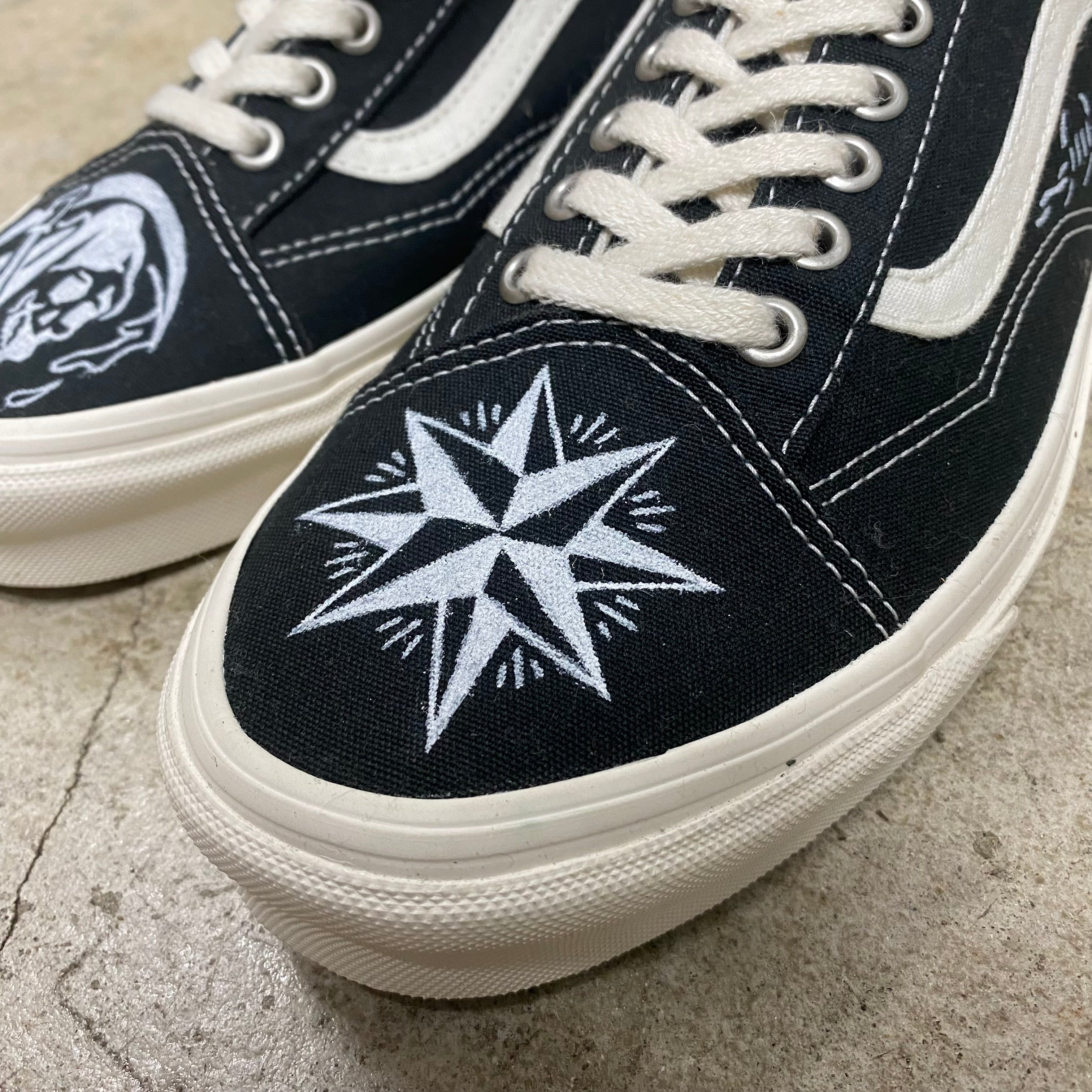 DRAWING OLD SKOOL Eco Theory ‘ WITCH & STAR ‘  / - SOF × VANS × ANEX-