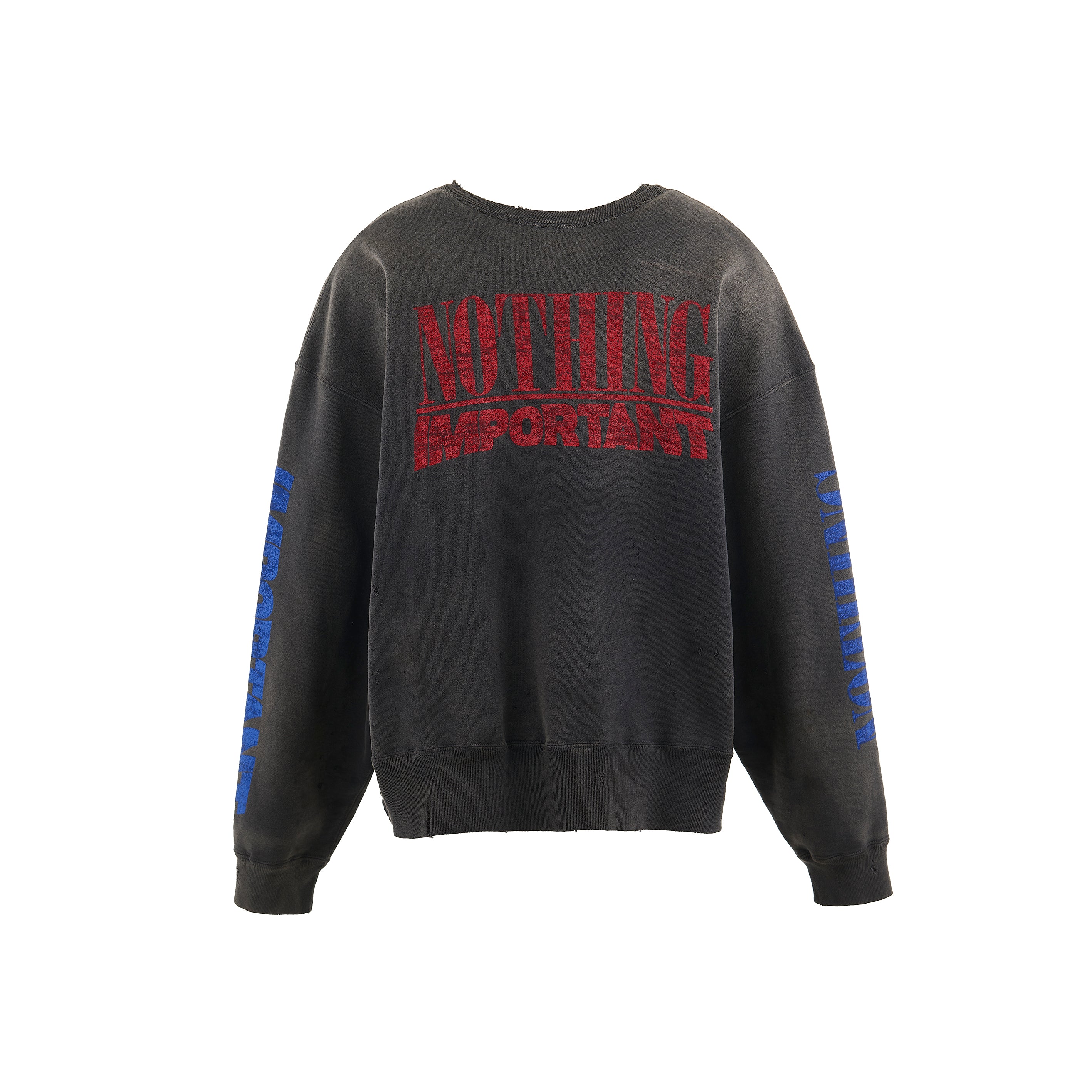 ［ FINAL ONE ! ］SAINT Mxxxxxx X Kosuke Kwamura SWEAT SHIRTS ' NOTHNG IMP ' -COLLABORATION- / Saint Michael