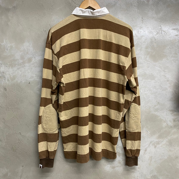 [ ONLY ONE ! ] A BATHING APE L/S RUGBY SHIRT / ARCHIVE