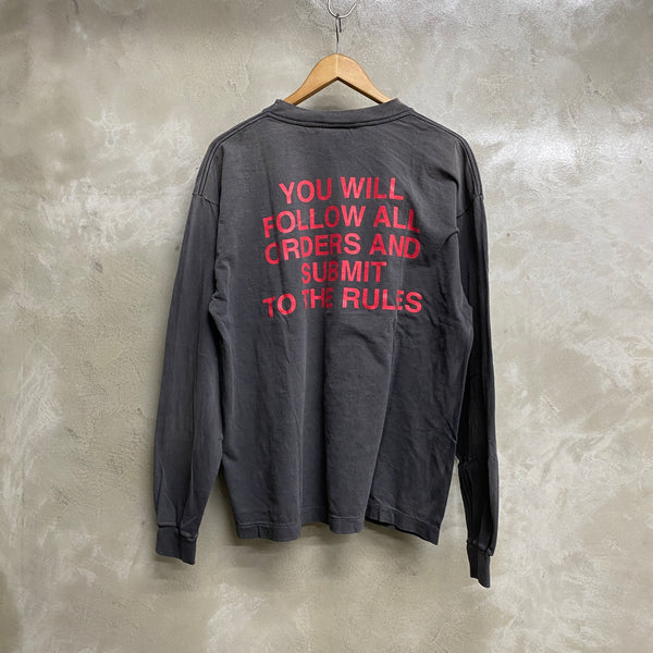 SAINT Mxxxxxx × Kosuke Kawamura LONG SLEEVE T-SHIRTS ' COMPLETE CONTRL  ' - COLLABORATION - / Saint Michael