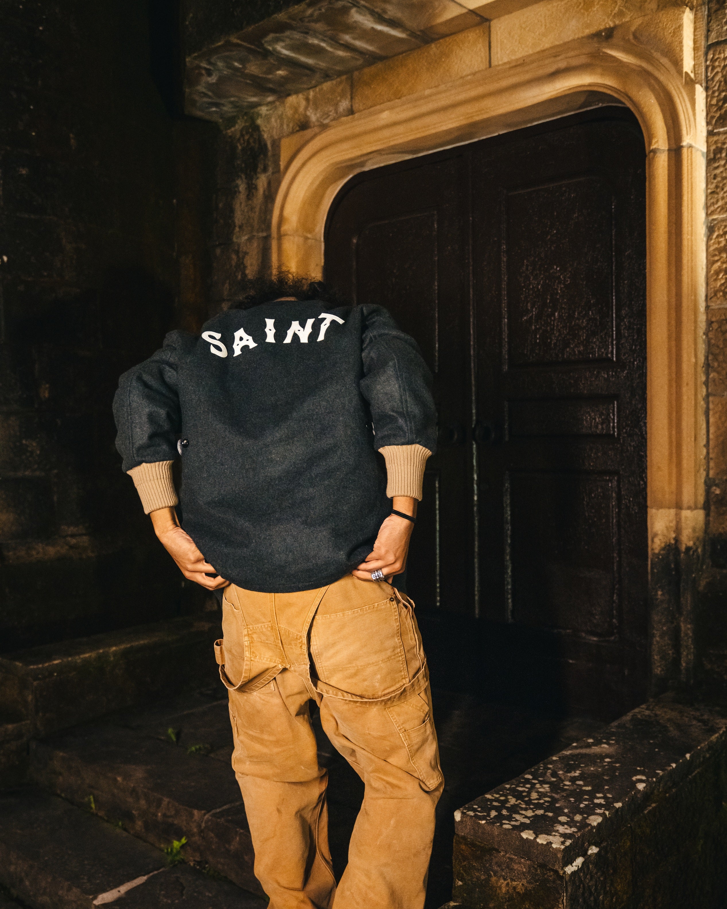 SAINT MICHAEL PHARAOS JACKET “ SAINT “ / Saint Michael