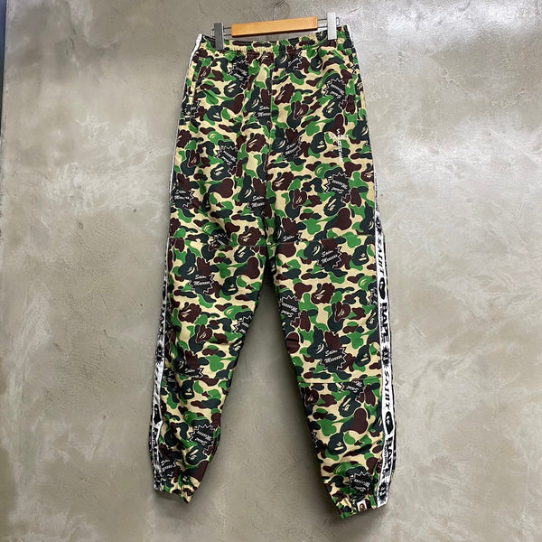 SAINT MICHAEL x BAPE® TRACK PANTS ' ST APE ' -COLLABORATION-/ Saint Michael