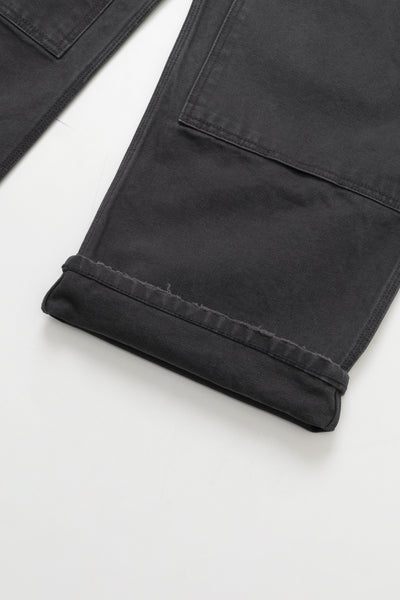 Double Knee Duck Work Pants (BLACK) / The Geeks