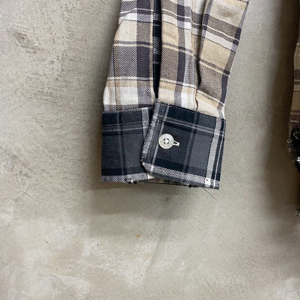 KAMIYA  Crazy Pattern Check Shirt / KAMIYA