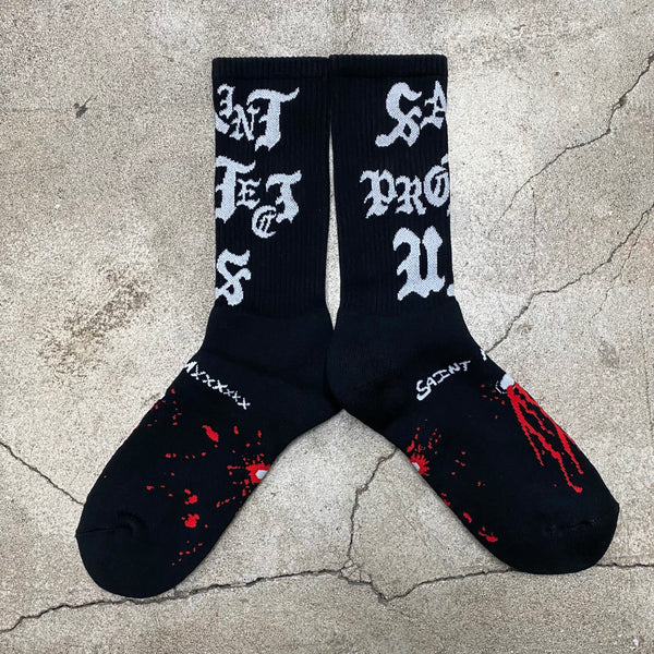 SAINT MICHAEL SOCKS ' SAINT PROTECT ' / Saint Michael