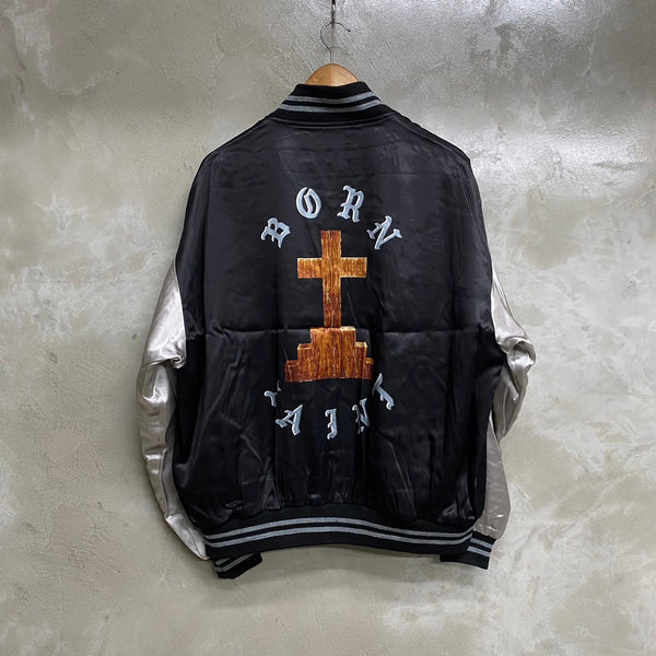 SAINT MICHAEL x BORN X RAISED SATIN JACKET -COLLABORATION- / Saint Michael
