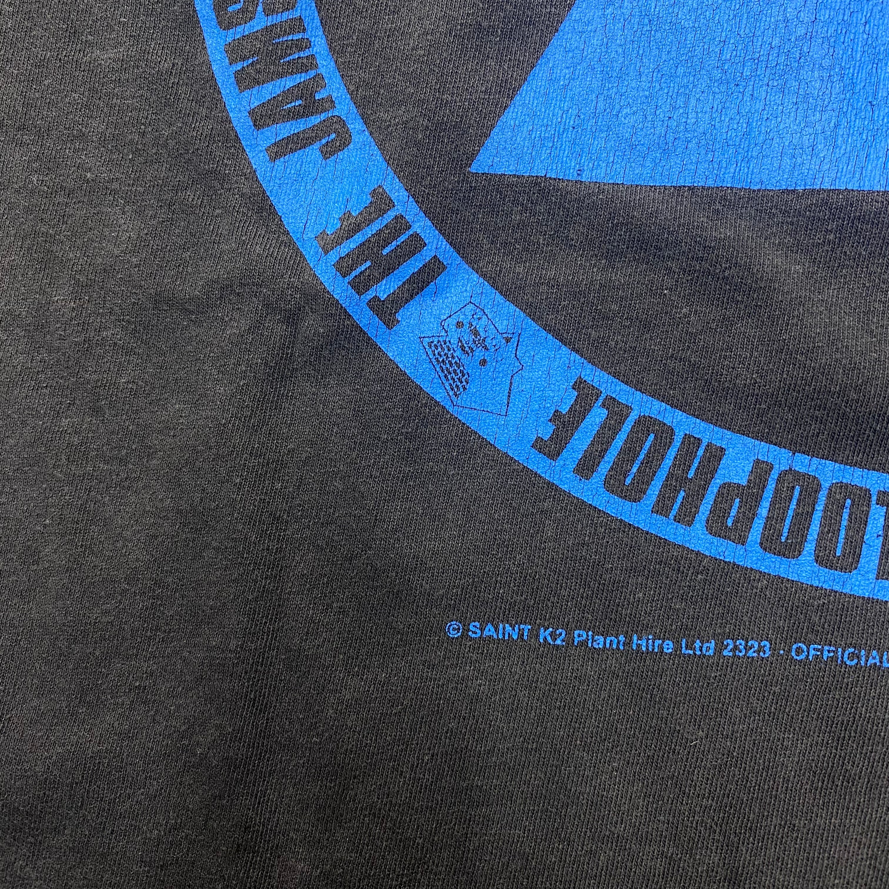 SAINT Mxxxxxx × The KLF LONG SLEEVE T-SHIRTS ' BLUE KLF  ' - COLLABORATION - / Saint Michael