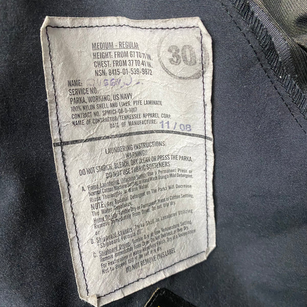 [ ONLY ONE ! ] US NAVY ECWCS GORE-TEX PARKA NWU  Gen2.  / US MILITARY