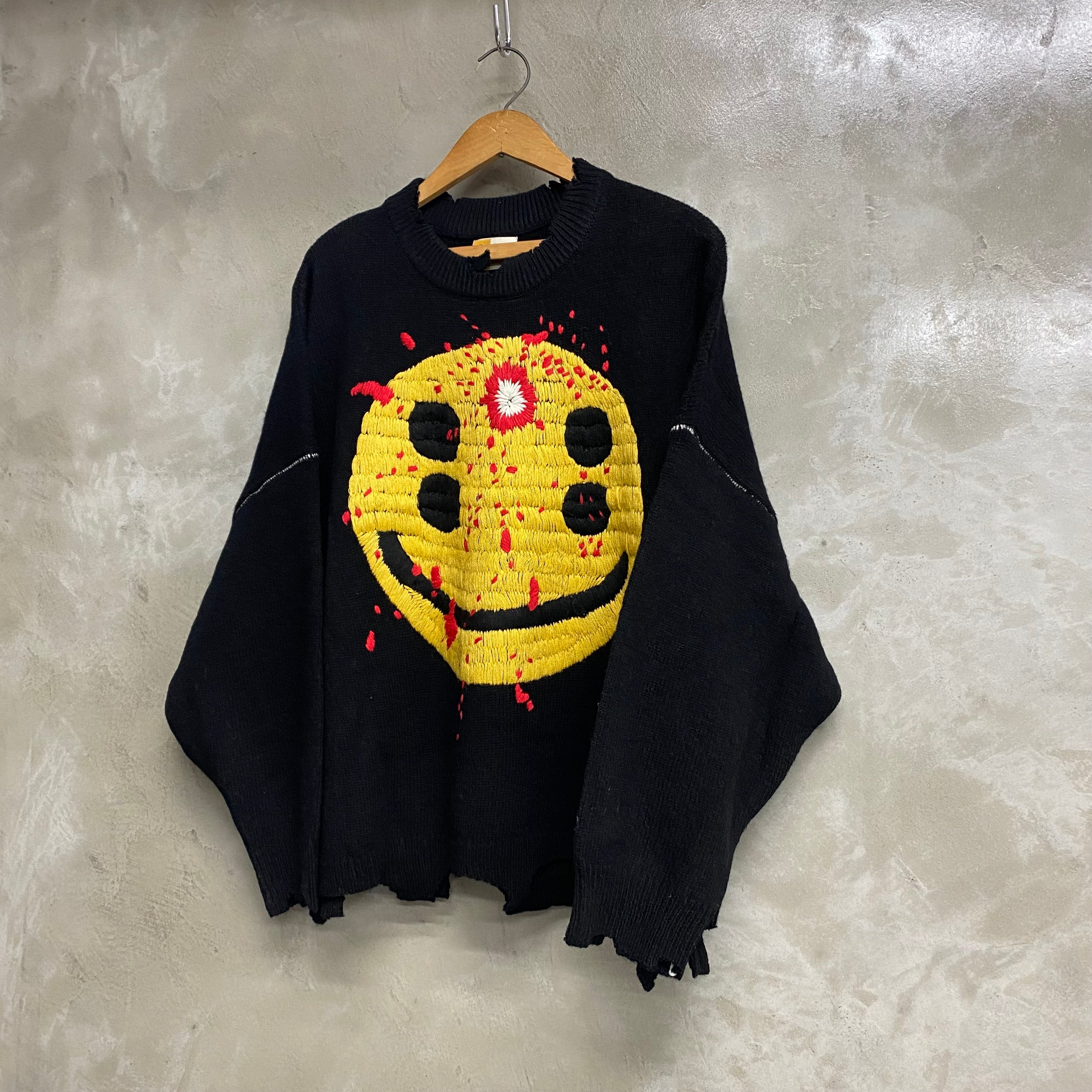 SAINT Mxxxxxx x cactus plant flea market KNIT ' SMILE ' -COLLABORATION-/ Saint Michael