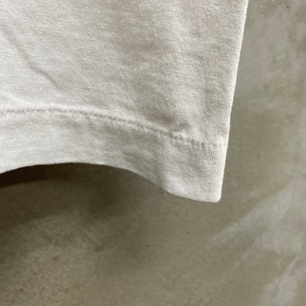 SAINT Mxxxxxx x EVANGELION x GEEKS RULE SHORT SLEEVE T-SHIRT ' WHITE ' -COLLABORATION- / Saint Michael