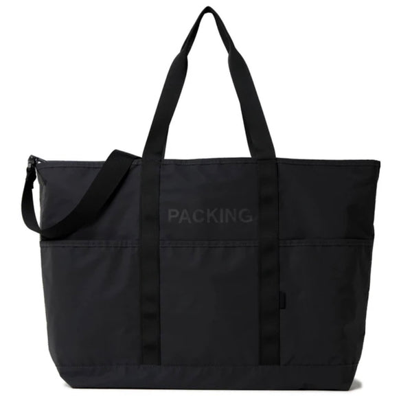 PA-059 BLACK REFLECTIVE TOTE / PACKING