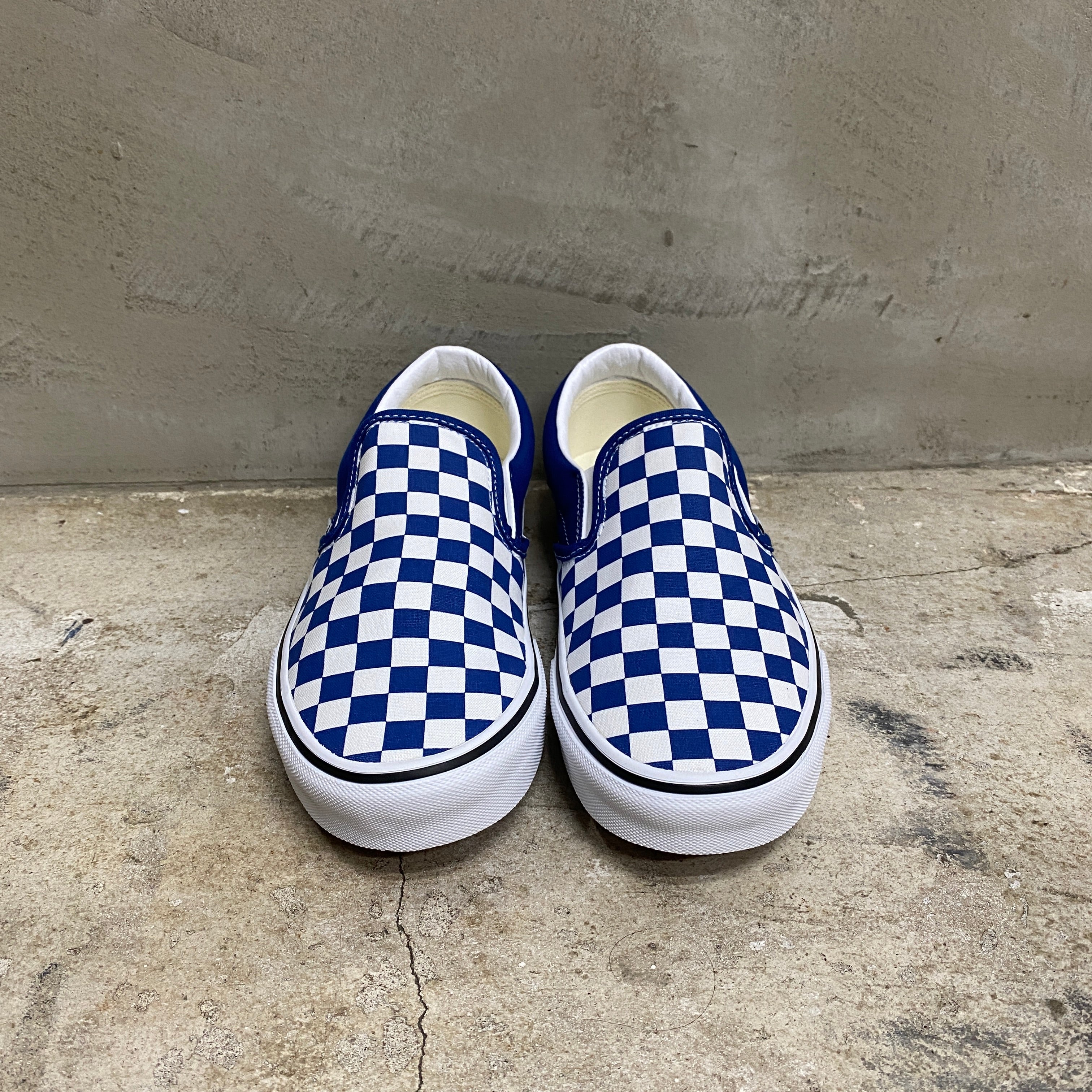 Classic Slip-On " CHCKERBOARD "-VANS CLASSIC LINE-