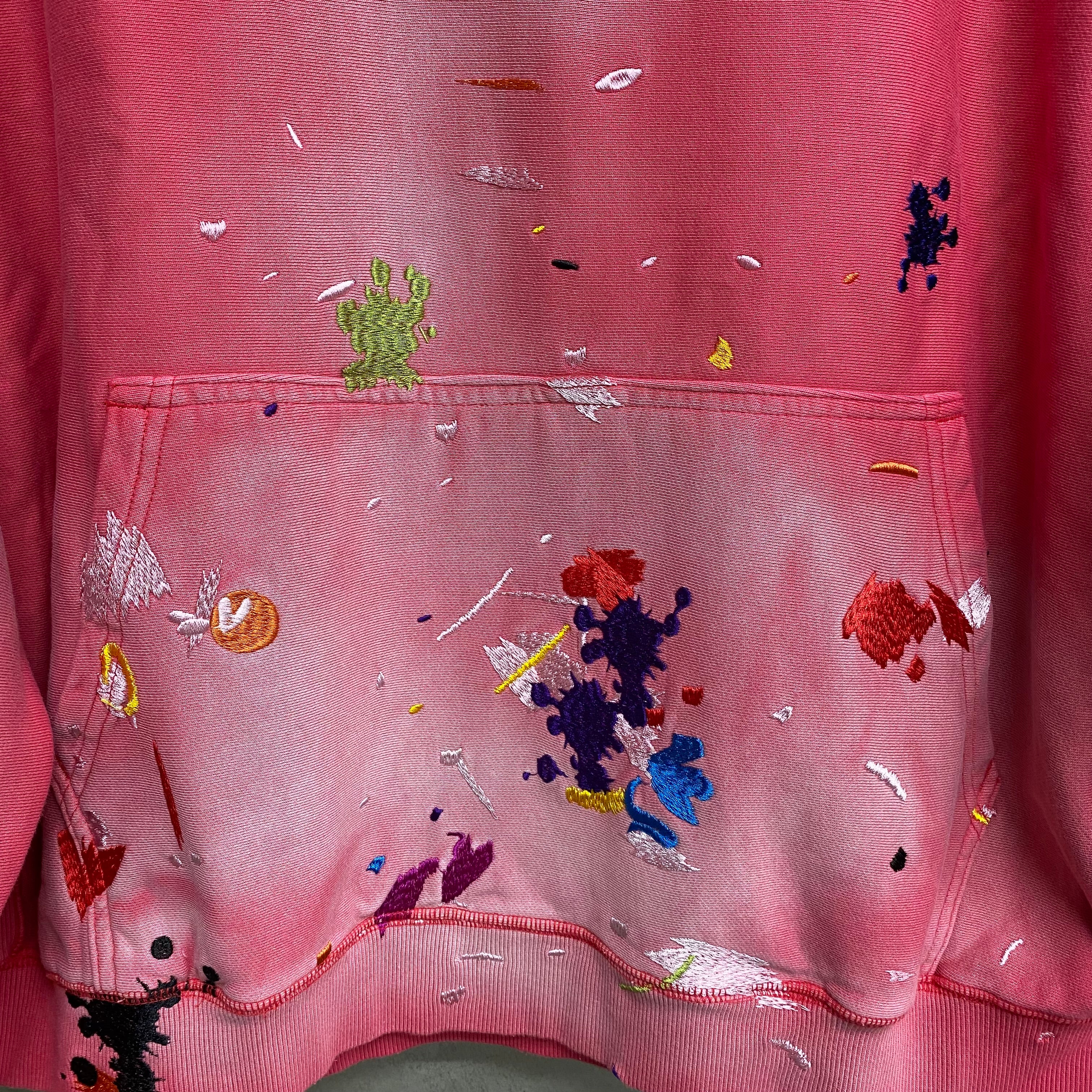 ［ FINAL ONE！］TENDER PERSON PAINTING EMBROIDERY HOODIE / TENDER PERSON