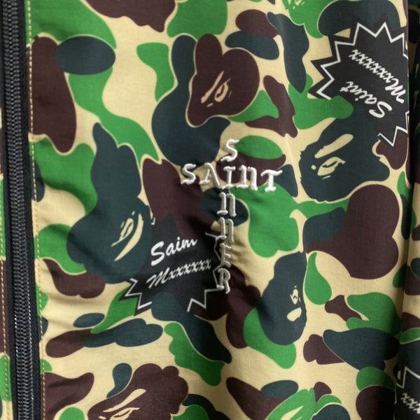 SAINT MICHAEL x BAPE® TRACK JACKET ' ST APE ' -COLLABORATION- / Saint Michael
