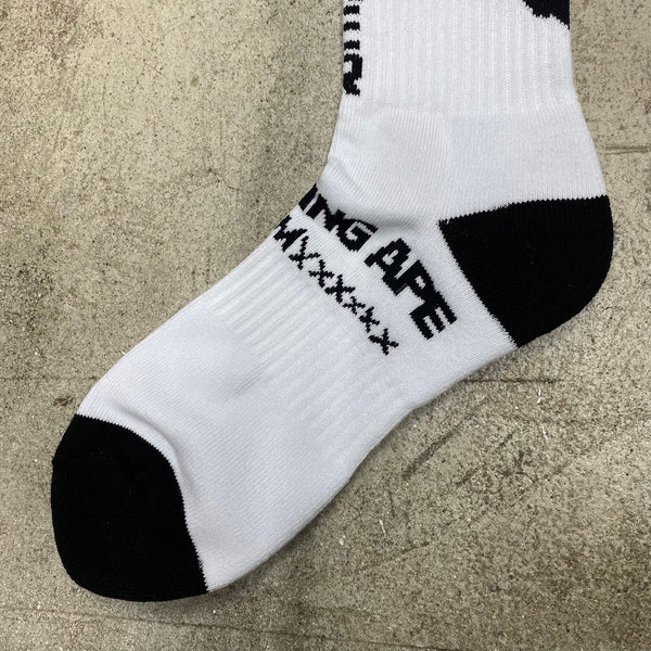 SAINT MICHAEL x BAPE® SOCKS ' APE ' -COLLABORATION- / Saint Michael