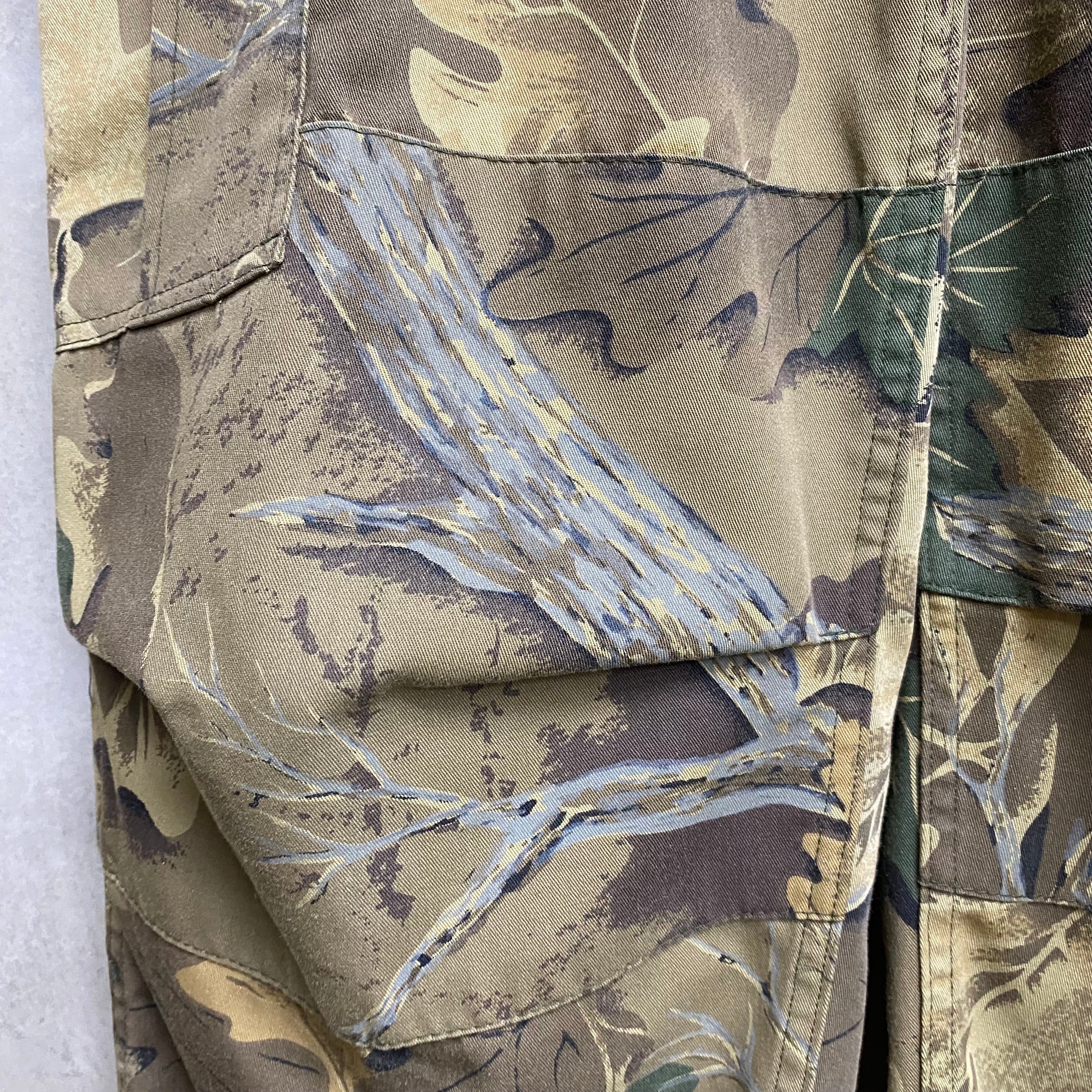 [ ONLY ONE ! ] GREEN FIGHT REALTREE CARGO TROUSERS / US MILITARY