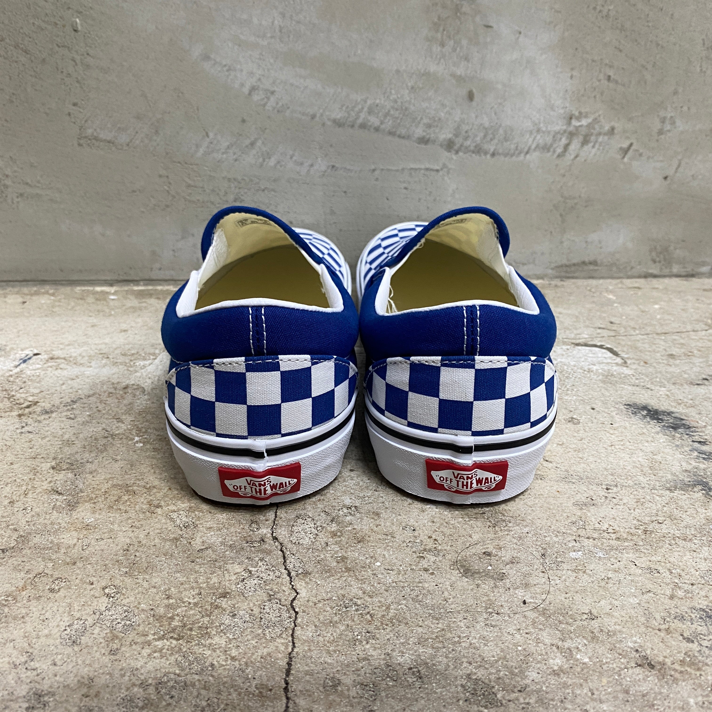 Classic Slip-On " CHCKERBOARD "-VANS CLASSIC LINE-