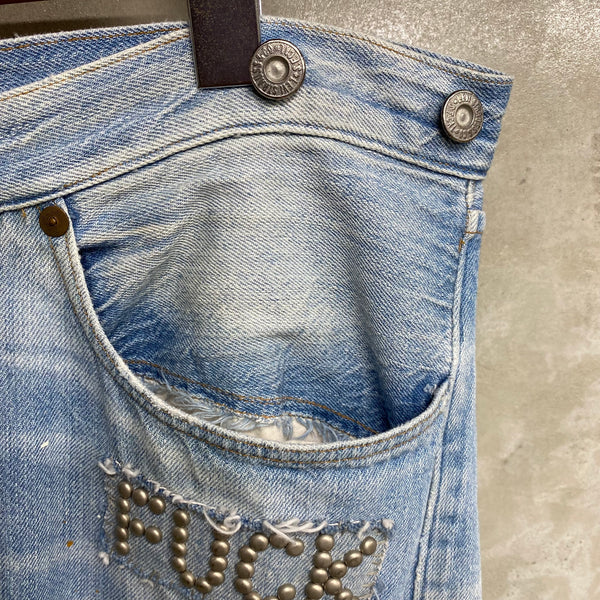 [ ONLY ONE ! ] FAMOUSZ 1890-501 LEVIES VINTAGE CLOTHING CUSTOM DENIM  / FAMOUZ