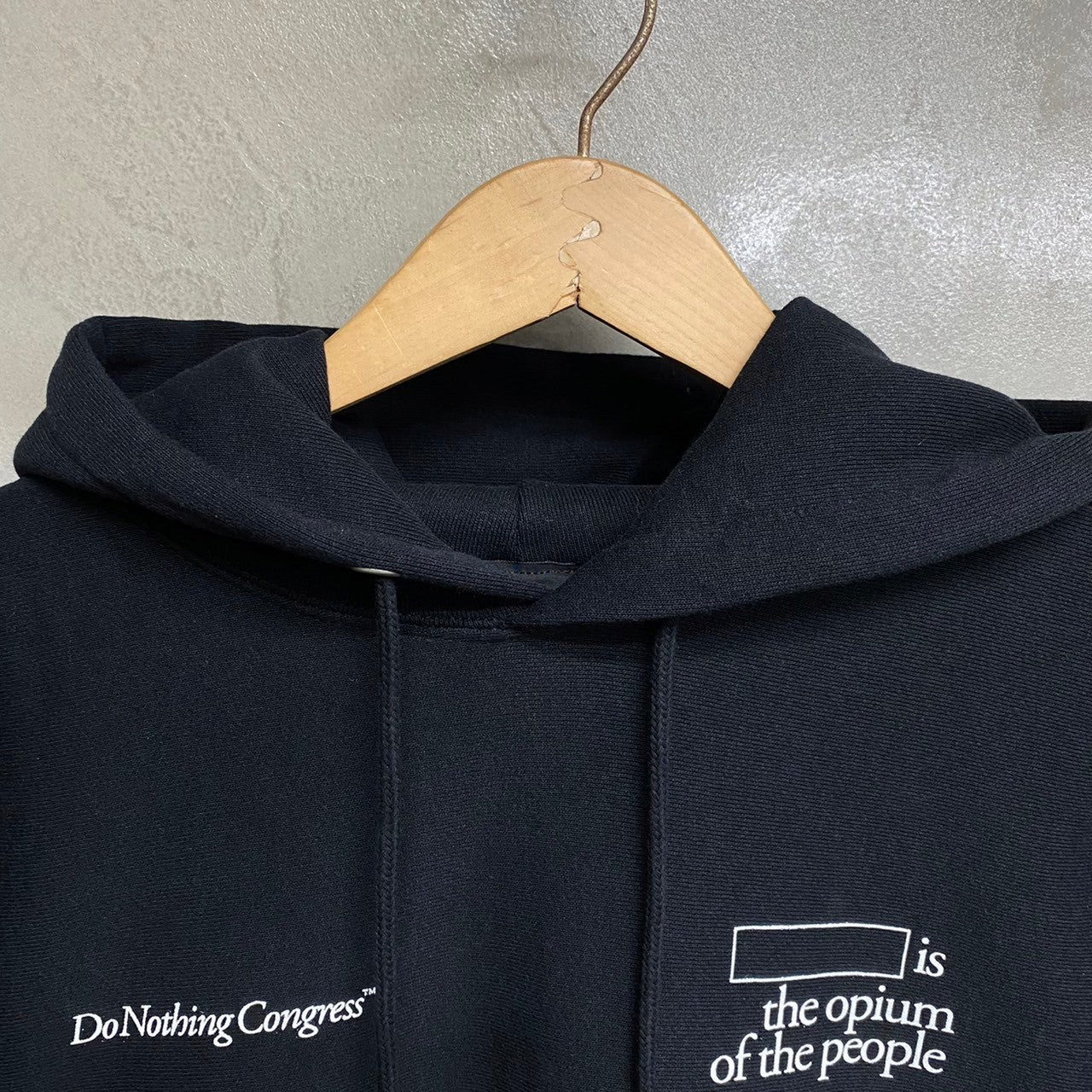 Do Nothing Congress PULL OVER HOODIE  " The Opium of The People " / Do Nothing Congress