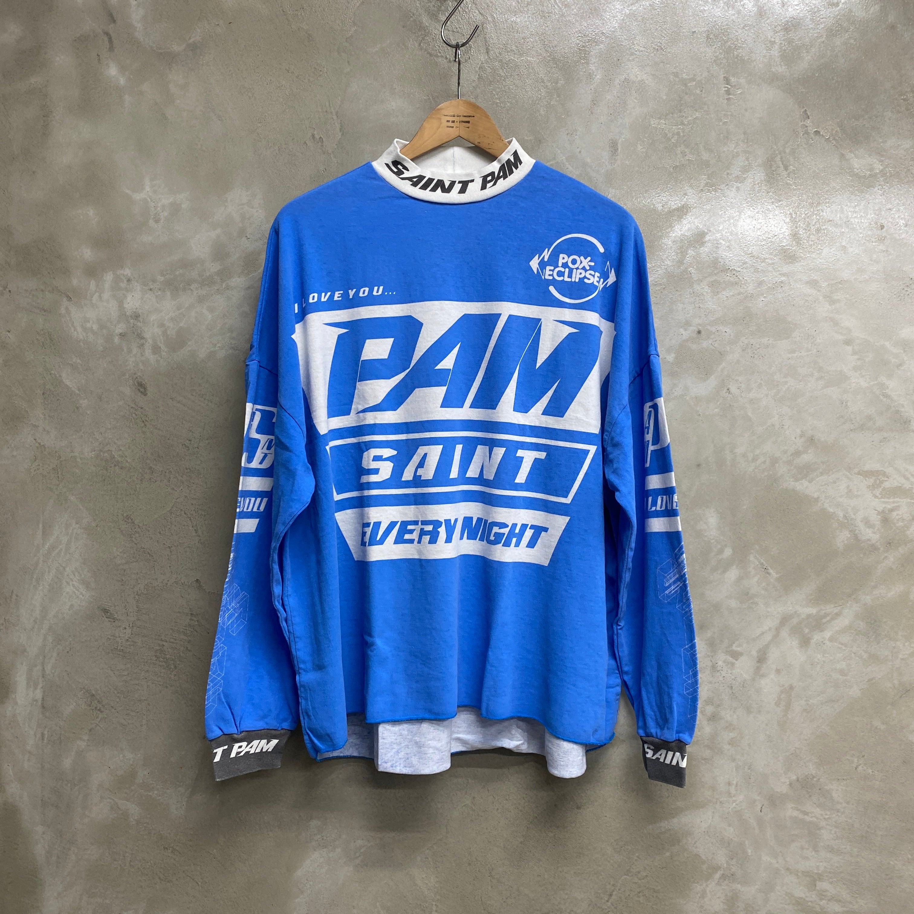 SAINT Mxxxxxx × P.A.M. LONG SLEEVE SHIRTS ' SAINT PAM ' - COLLABORATION - / Saint Michae