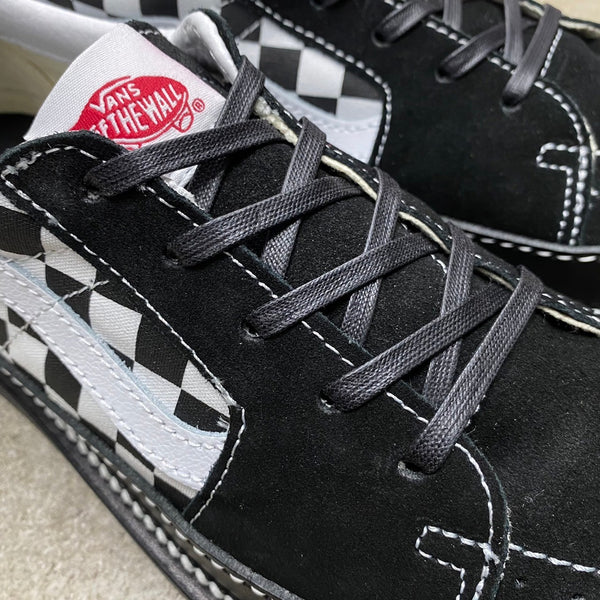 CUSTOM SK8-LOW ' CHECKERBOARD '  -RECOUTURE × VANS × ANEX-