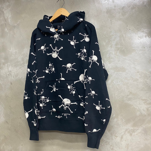 ［ FINAL ONE ! ］SAINT MICHAEL x SHERMER HOODIE ' SKULL' -COLLABORATION-/ Saint Michael