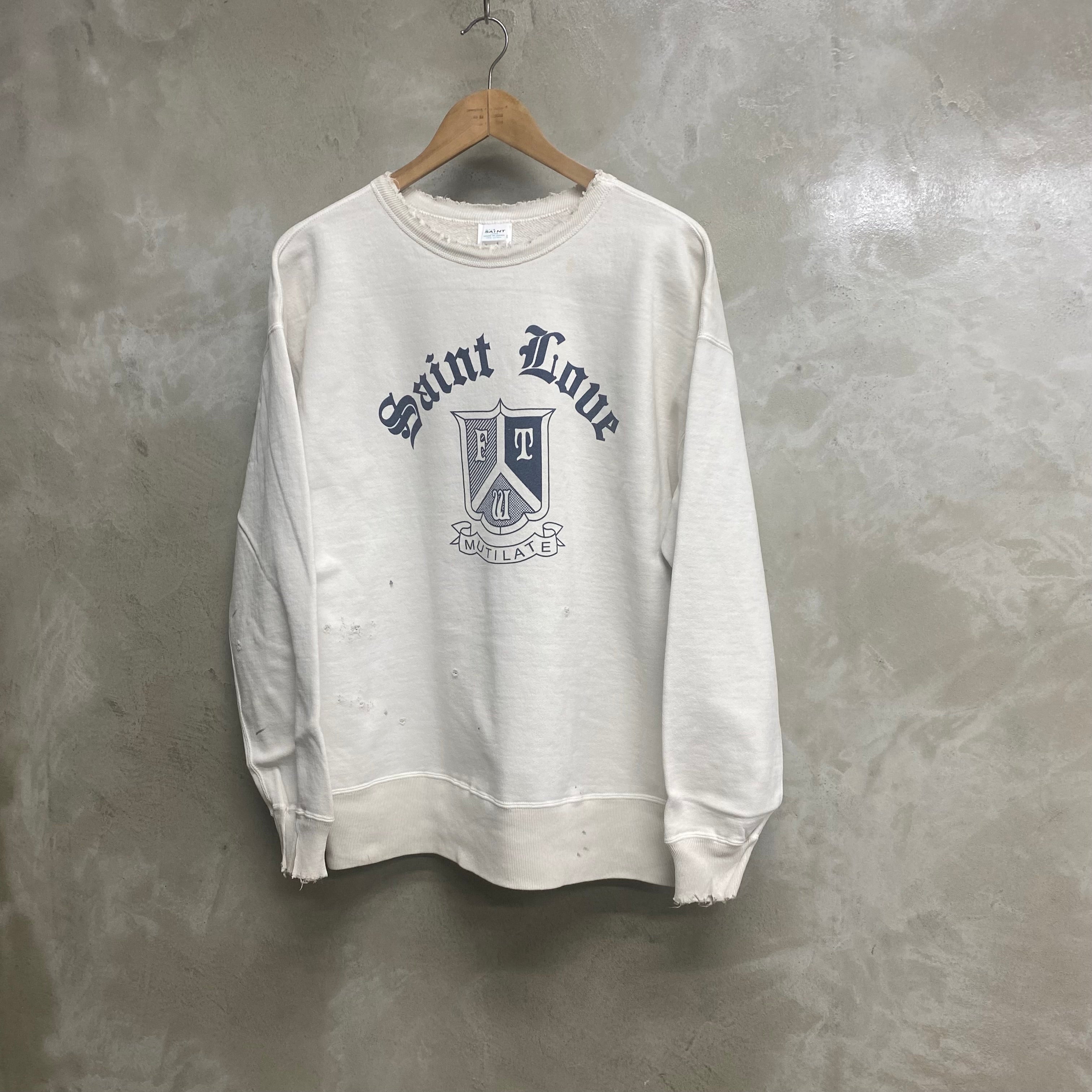SAINT Mxxxxxx CREW NECK SWEAT SHIRTS “ SAINT LOUE “ / Saint Michael