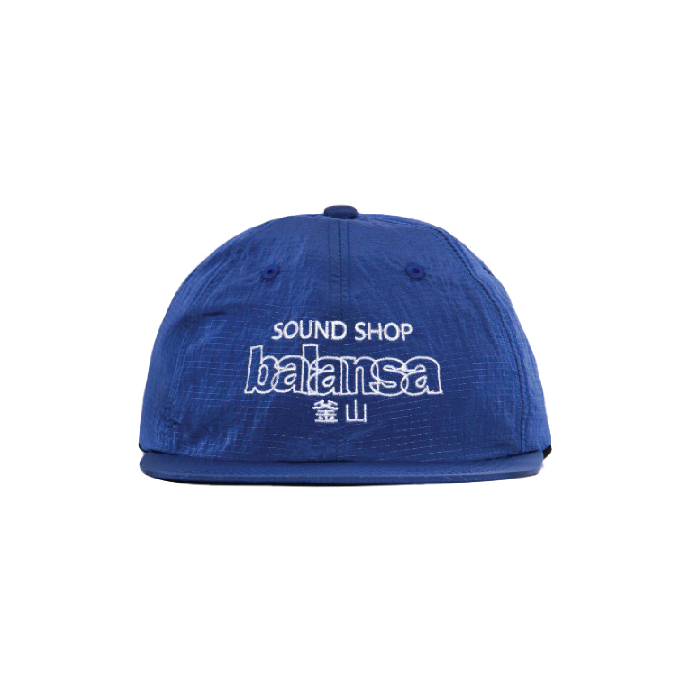 BALANSA  SSB LOGO NYLON CAP “ BLUE/WHITE “  / SOUND SHOP BALANSA