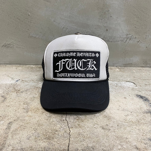 [ USED ] CHROME HEARTS TRUCK CAP ‘ FUCK ‘ / USED STREET