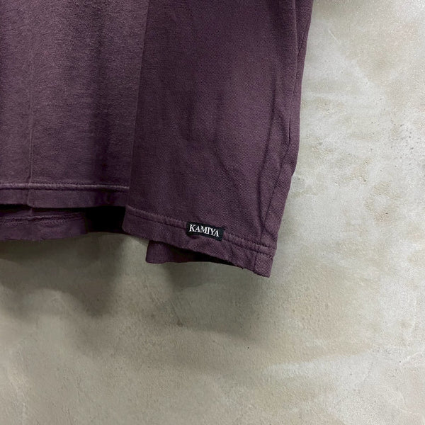 KAMIYA “ KMY SNAKE “   Distressed L/S POCKET TEE / KAMIYA