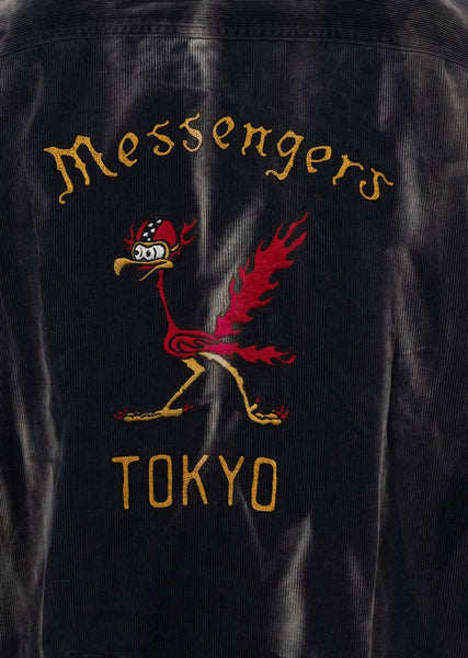 Sun Faded Like Corduroy Work Jacket / KAMIYA