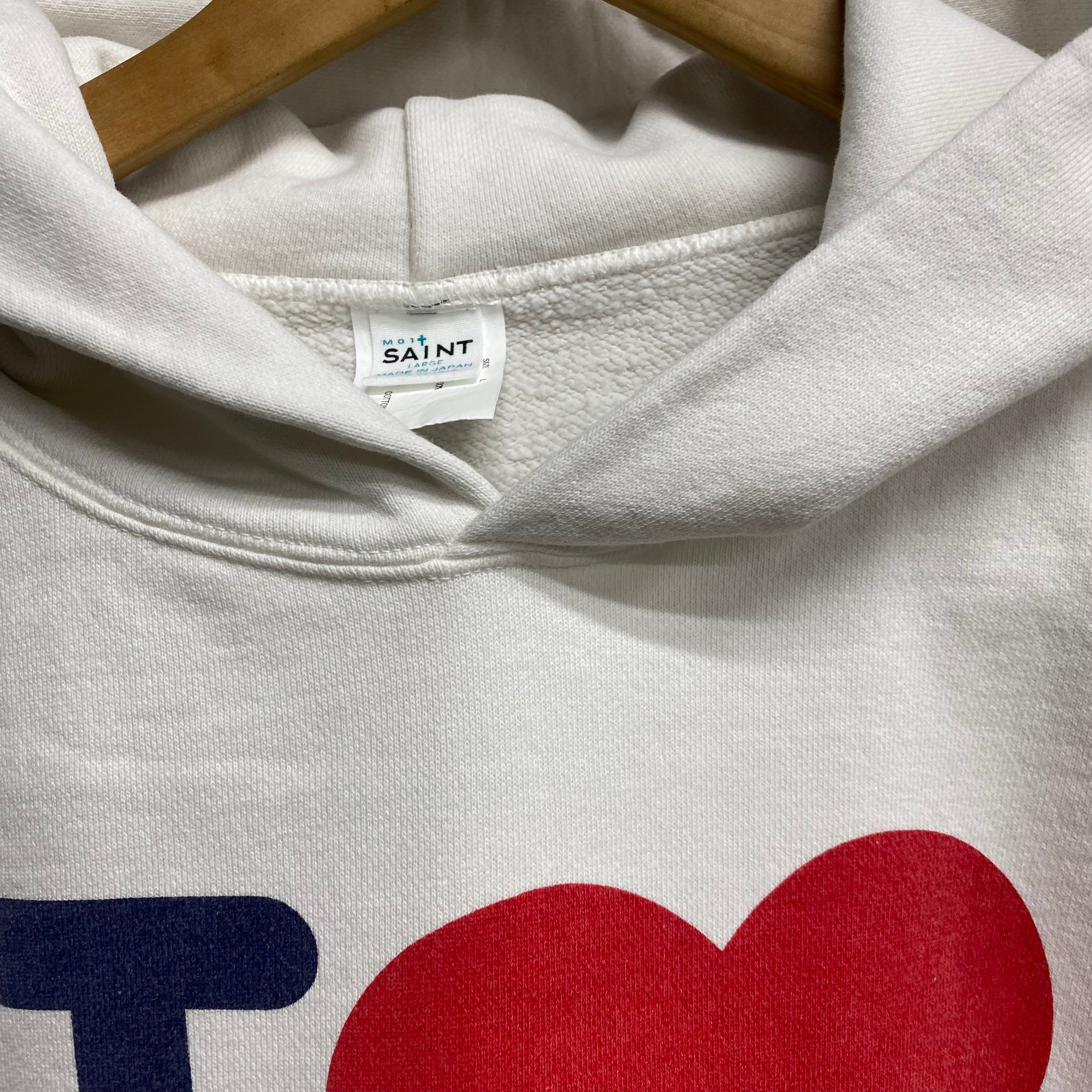 SAINT Mxxxxxx HOODIE “ I LOVE SAINT “ / Saint Michael – ANEX -KOBE-