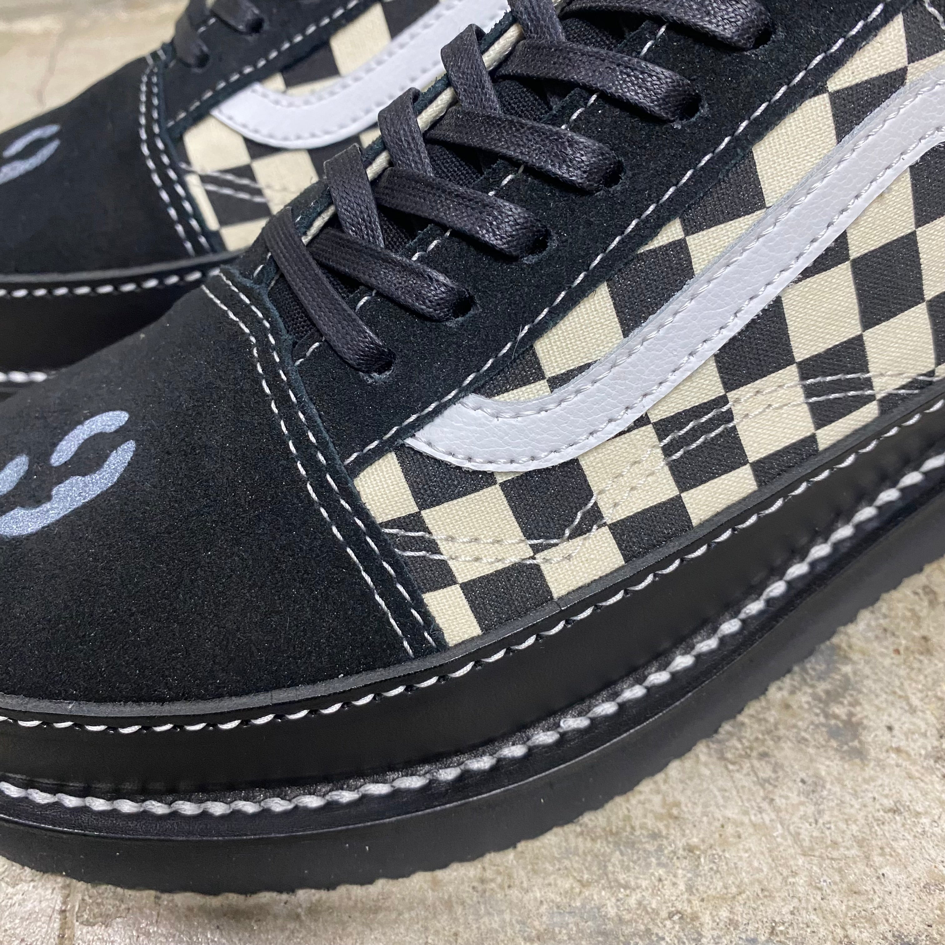 CUSTOM OLD SKOOL   -RECOUTURE × VANS × ANEX-