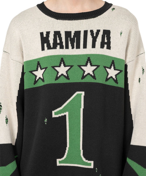 KAMIYA  Racing Jqd Sweater / KAMIYA