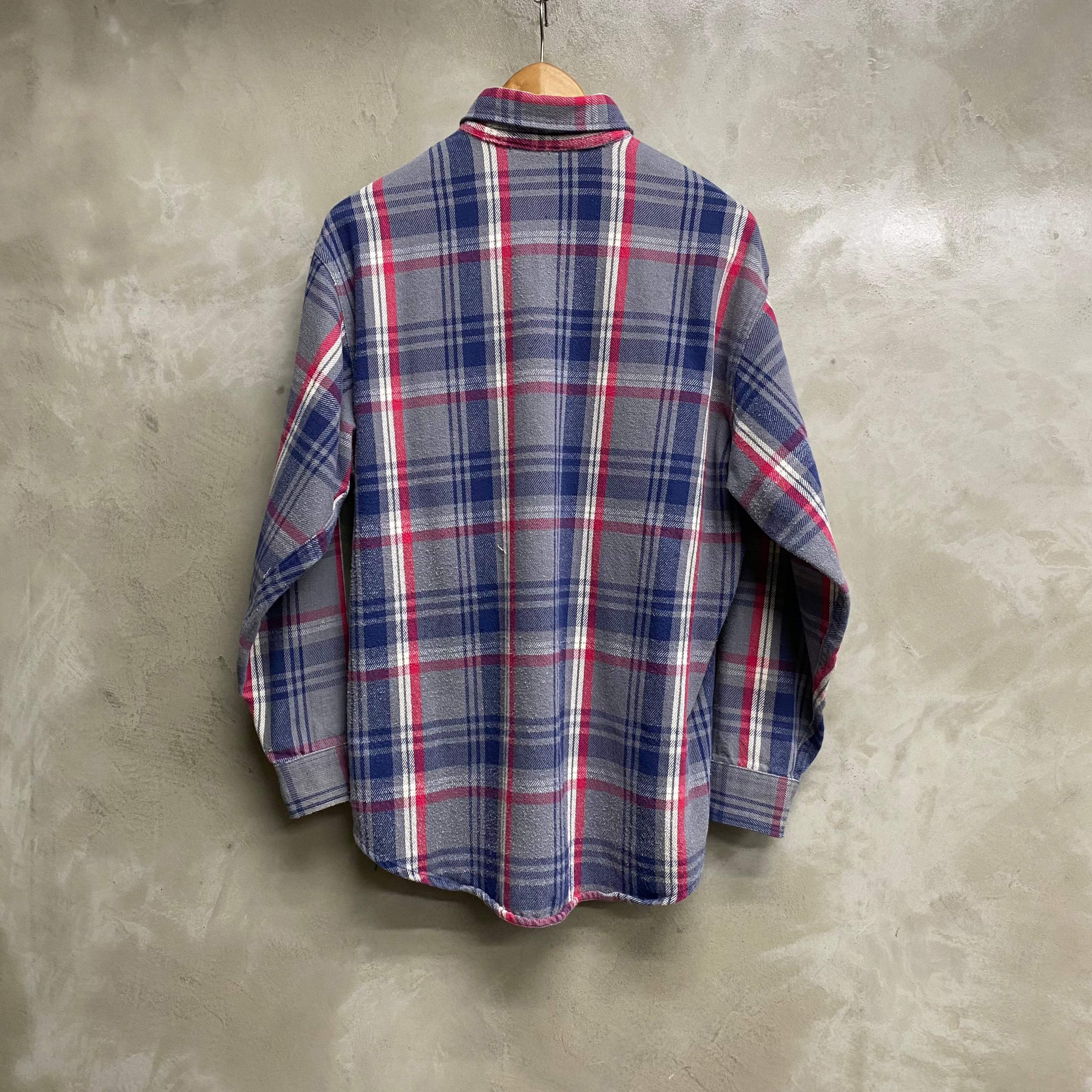 [ USED ] BIG MAC FLANNEL CHECK SHIRT  / USED STREET