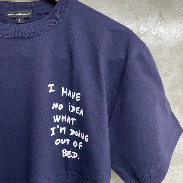 Do Nothing Congress S/S TEE SHIRT DNC x Thomas Lelu Pull " OUT OF BED " / Do Nothing Congress
