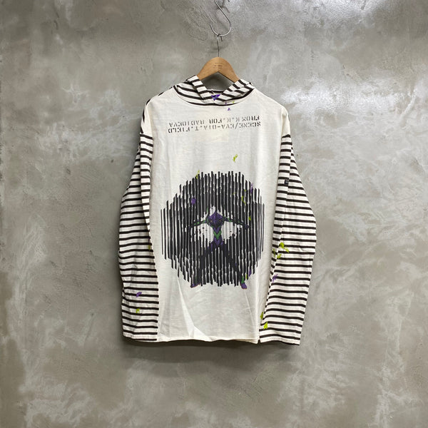 EVA-01 ART HOOD CUTSEWN BY KOSUKE KAWAMURA / RADIO EVA