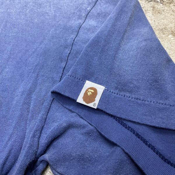 SAINT Mxxxxxx x A BATHING APE  SHORT SLEEVE T-SHIRTS ' FADE AWAY LOVE ' -COLLABORATION-/ Saint Michael