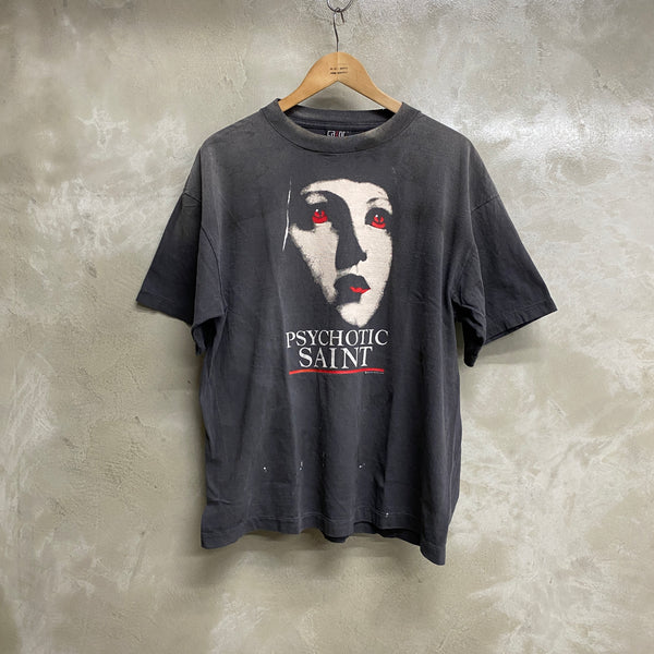 SAINT Mxxxxxx SHORT SLEEVE T-SHIRT ' PSYCHOTIC SNT ' / Saint Michael