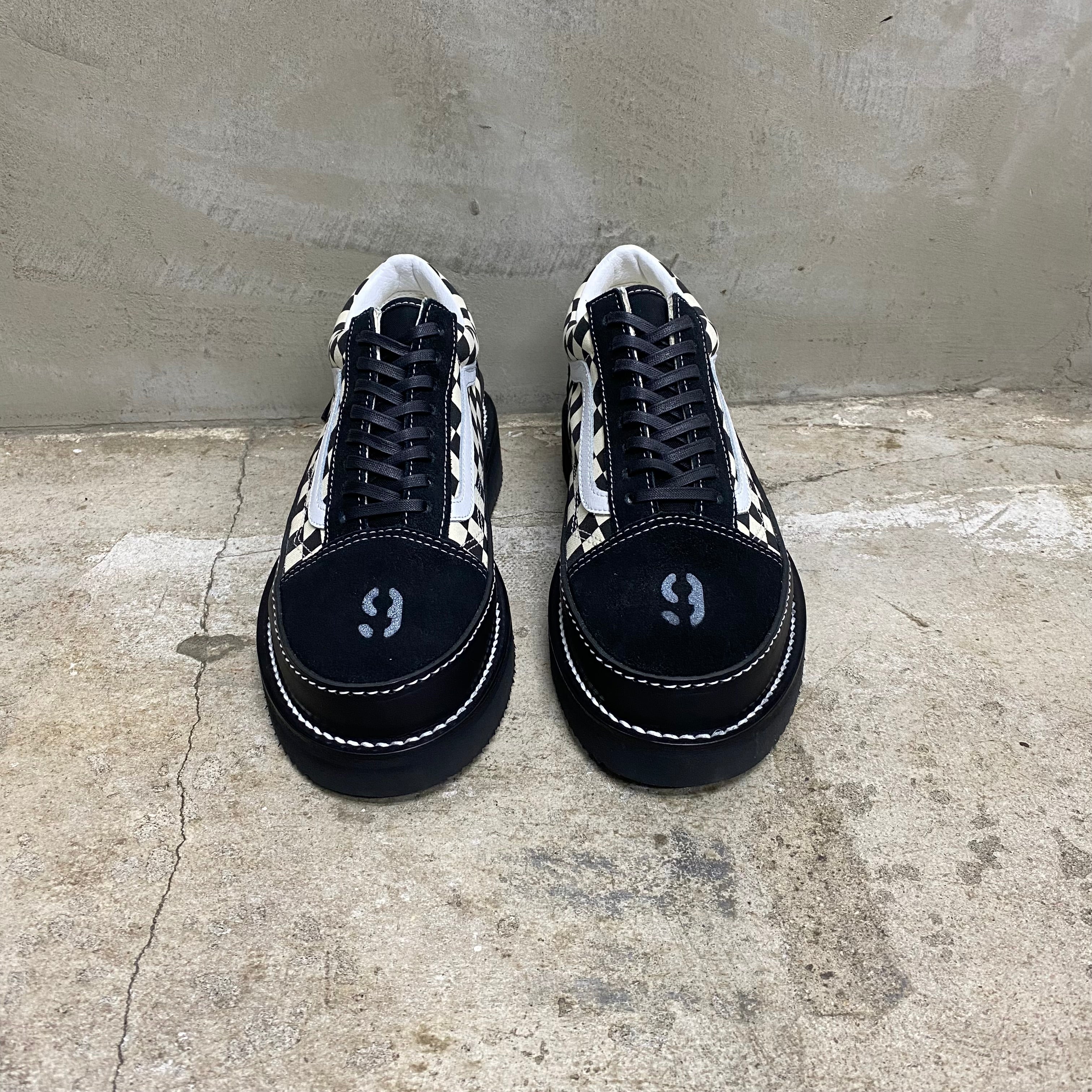 CUSTOM OLD SKOOL   -RECOUTURE × VANS × ANEX-