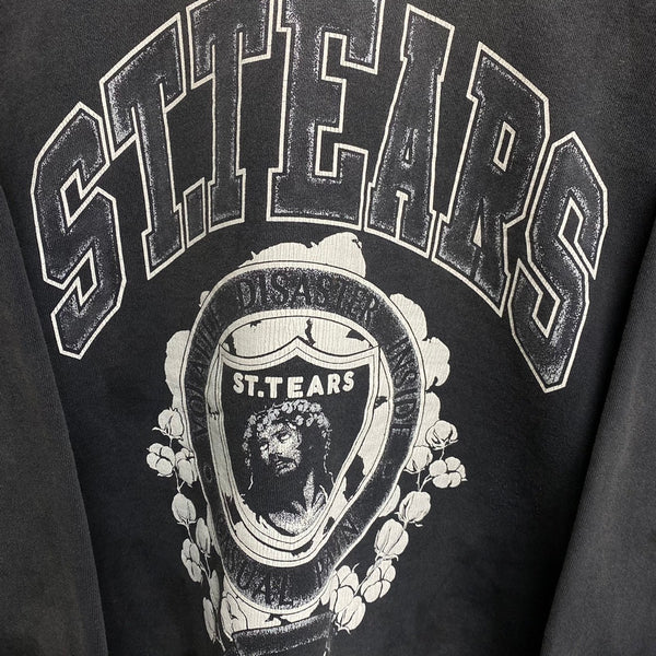 SAINT MICHAEL x DENIM TEARS CREW NECK SWEAT SHIRTS ' ST.TEARS ' -COLLABORATION- / Saint Michael