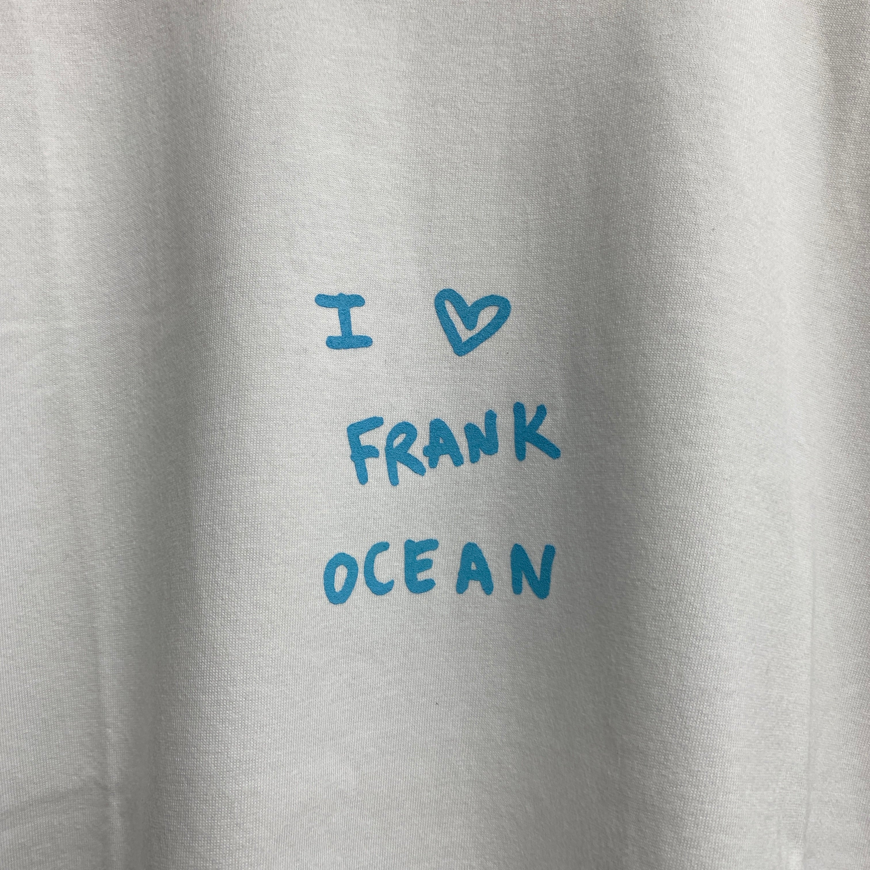 Do Nothing Congress X Thomas Lélu  T-SHIRTS " I ♡ FRANK OCEAN" / Do Nothing Congress